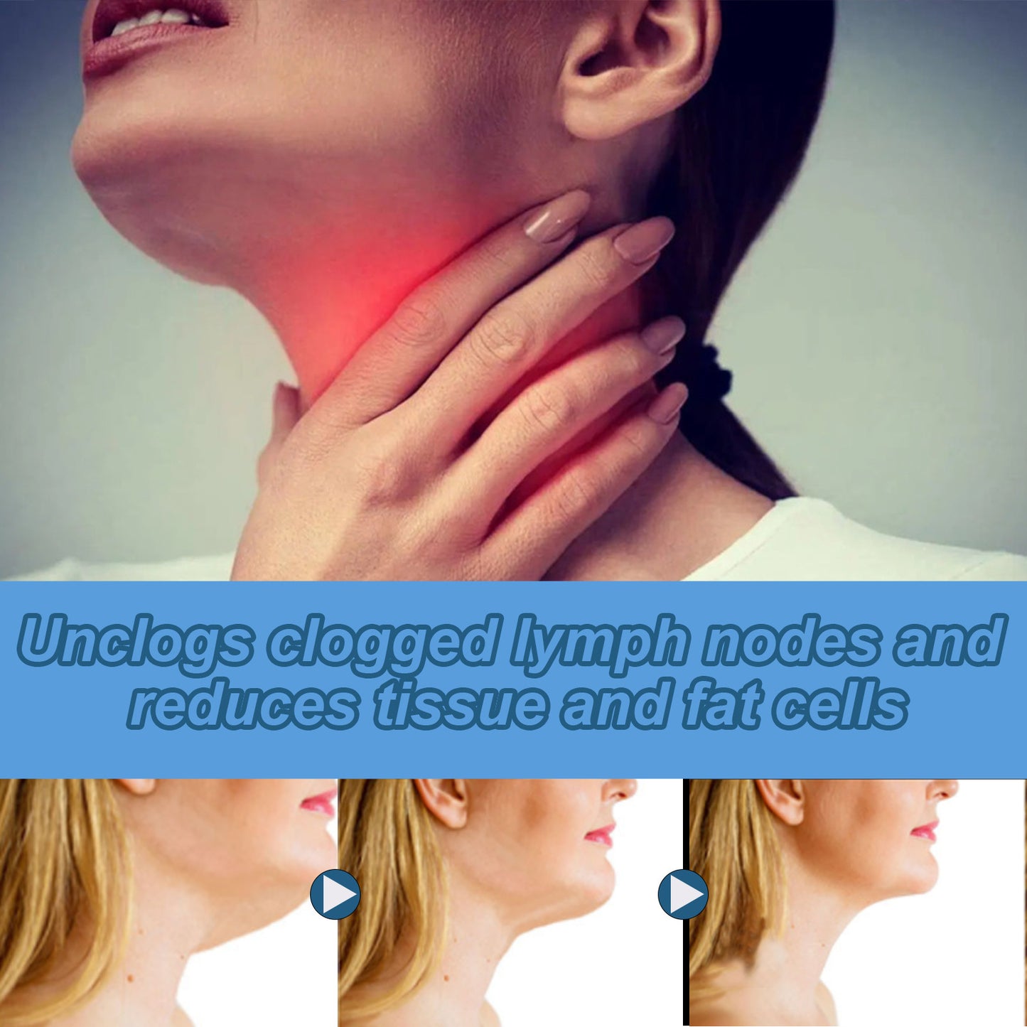 Thyroid & Lymphatic Health Care Sticker – Natural Relief Patch for Neck Wellness