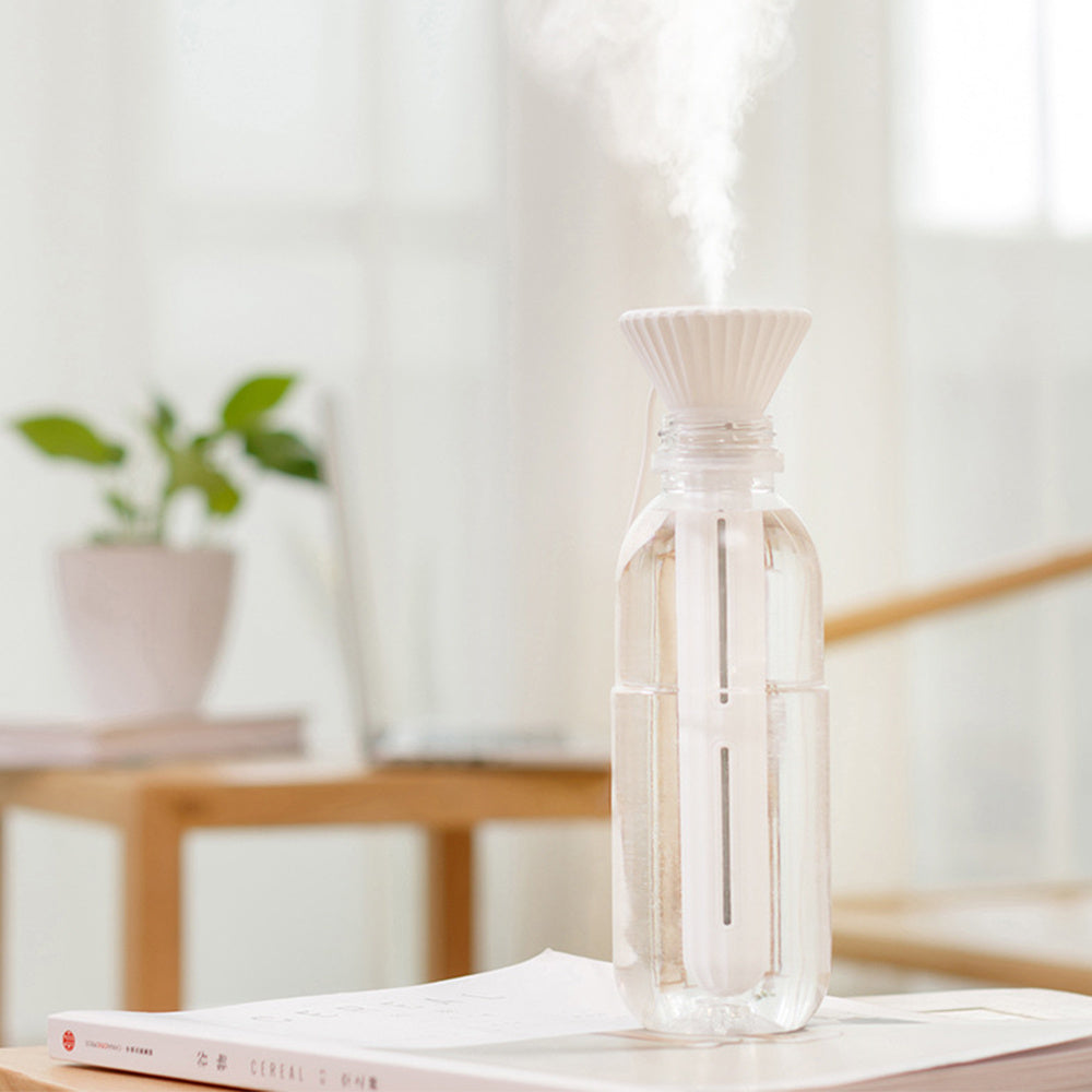 Ultrasonic Mini Humidifier – Travel-Friendly, Whisper-Quiet, and USB Powered