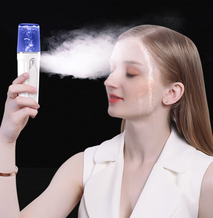 Nano Facial Mist Sprayer – Portable Hydrating Beauty Device - Power Bank