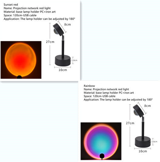 The Sun Never Sets – 360° Sunset Projection Atmosphere Light