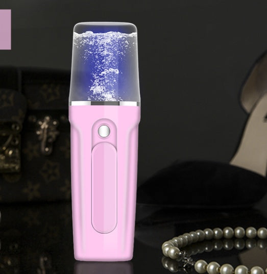 Nano Facial Mist Sprayer – Portable Hydrating Beauty Device - Power Bank
