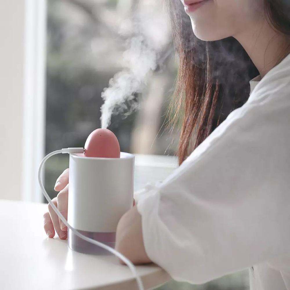Desktop Ultrasonic Humidifier – Long-Lasting Mist for a Healthier Space