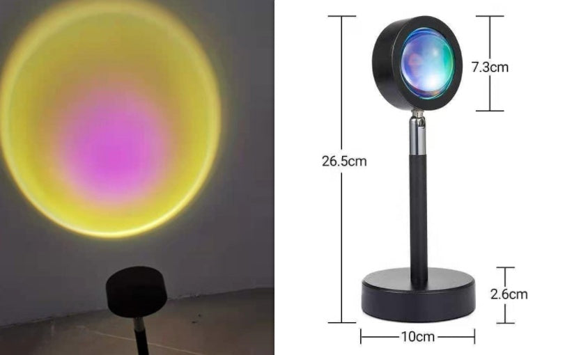 The Sun Never Sets – 360° Sunset Projection Atmosphere Light