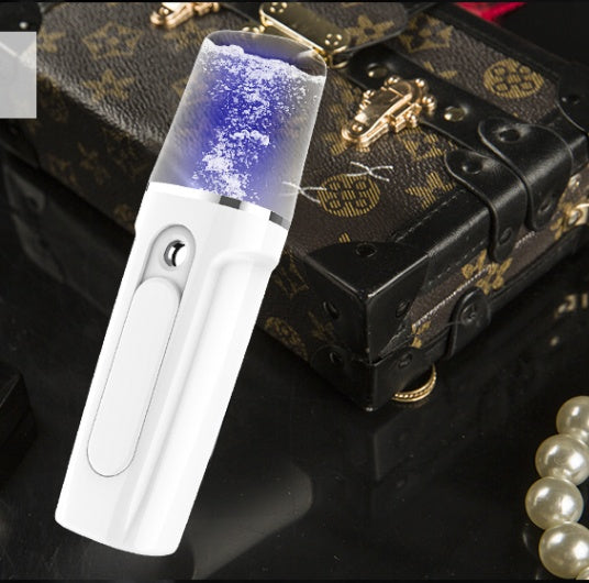 Nano Facial Mist Sprayer – Portable Hydrating Beauty Device - Power Bank