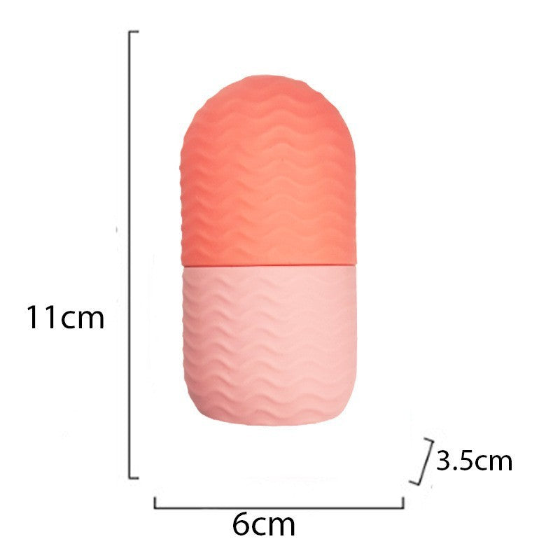 Face Massage Ice Mold – Reusable Silicone Ice Roller for Glowing Skin