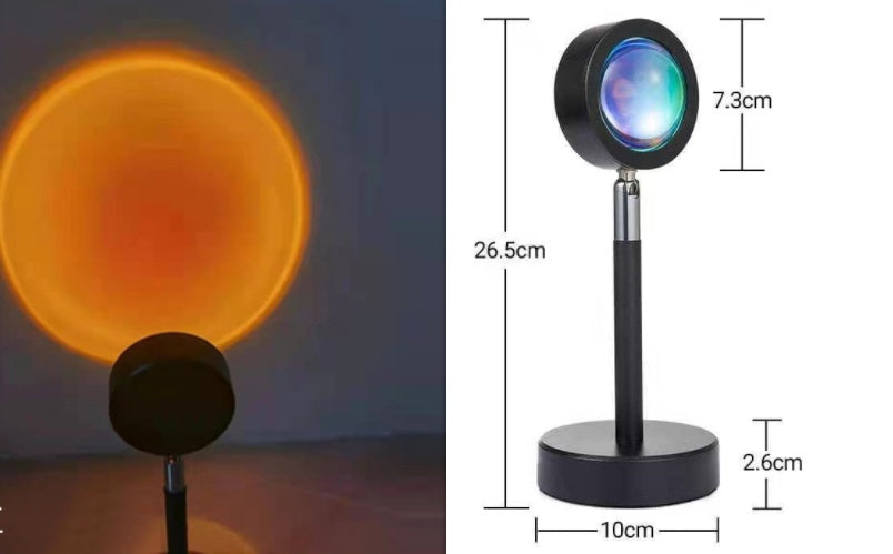 The Sun Never Sets – 360° Sunset Projection Atmosphere Light