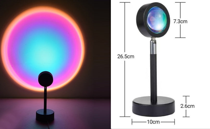 The Sun Never Sets – 360° Sunset Projection Atmosphere Light