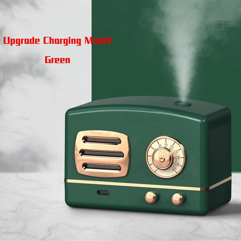 Retro Cool Mist Humidifier – Vintage Charm, Modern Moisture