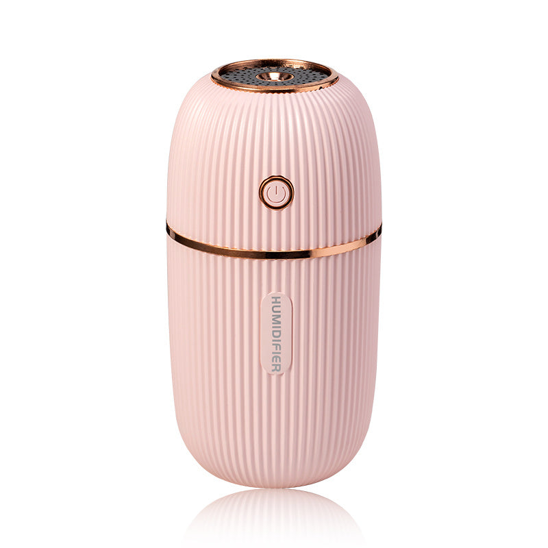Portable USB Humidifier – 300ML Mini Moisture Solution with LED Mood Light