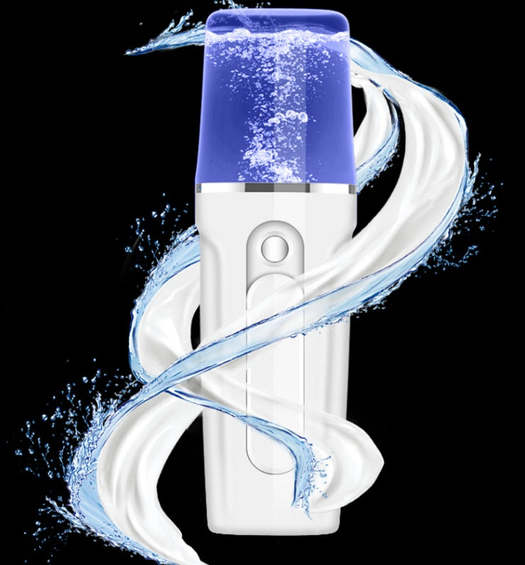 Nano Facial Mist Sprayer – Portable Hydrating Beauty Device - Power Bank
