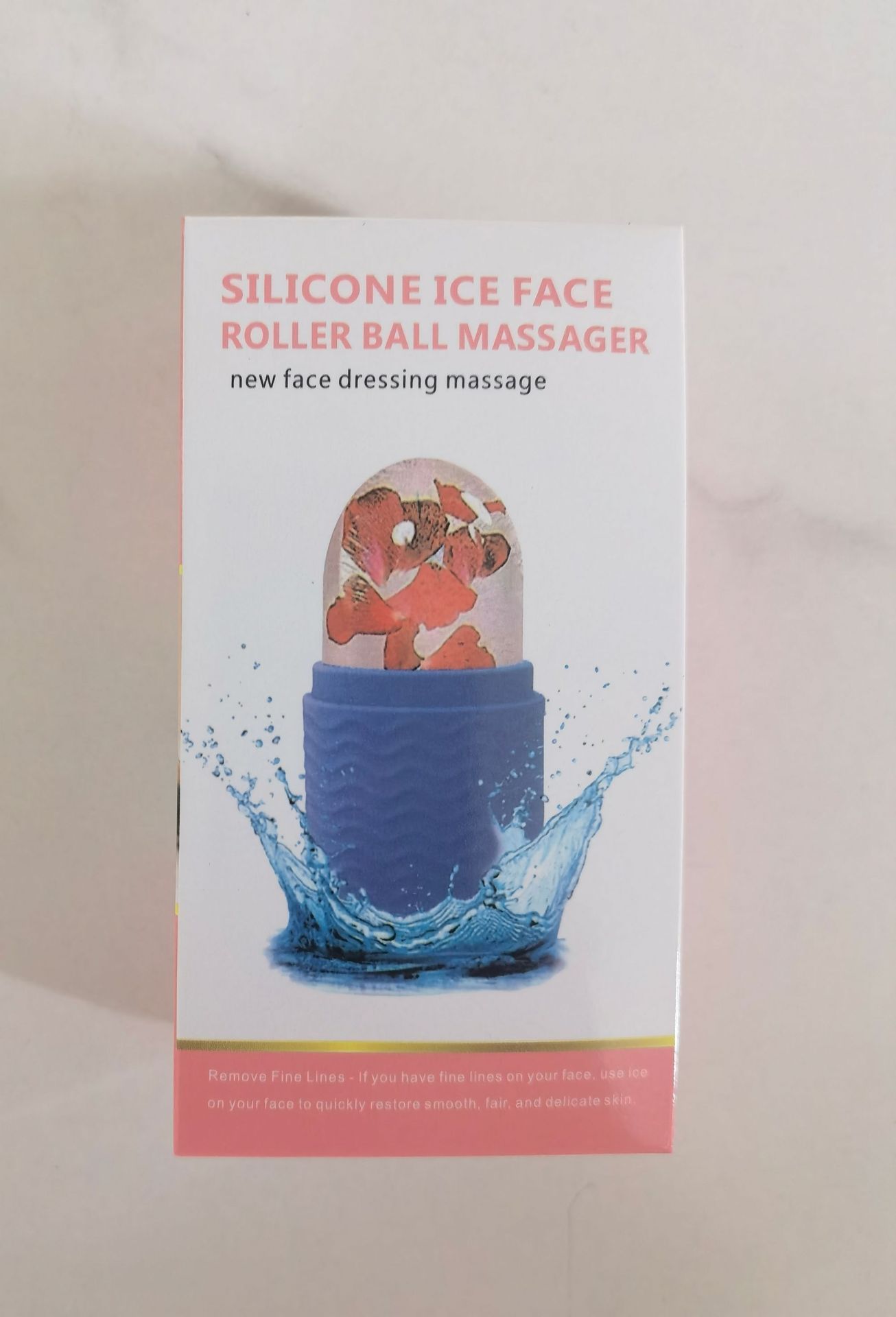 Face Massage Ice Mold – Reusable Silicone Ice Roller for Glowing Skin