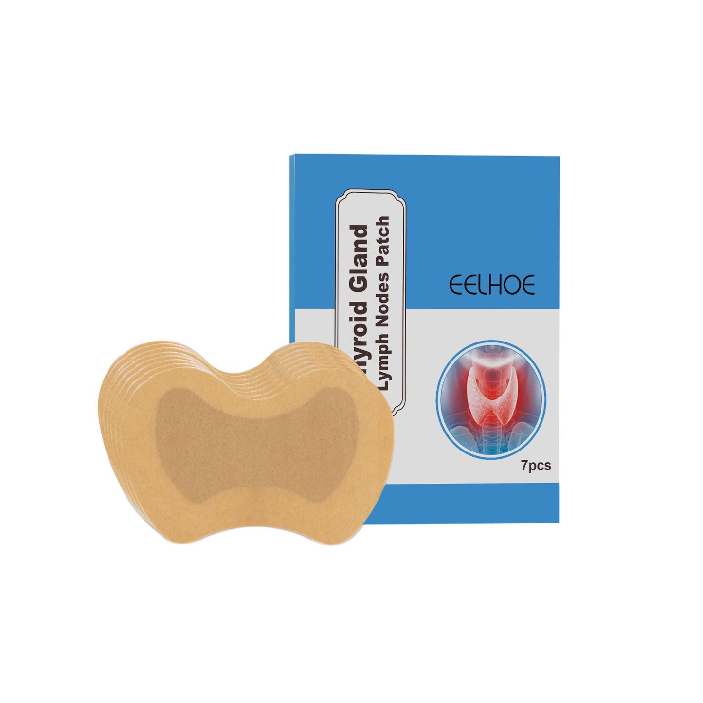 Thyroid & Lymphatic Health Care Sticker – Natural Relief Patch for Neck Wellness