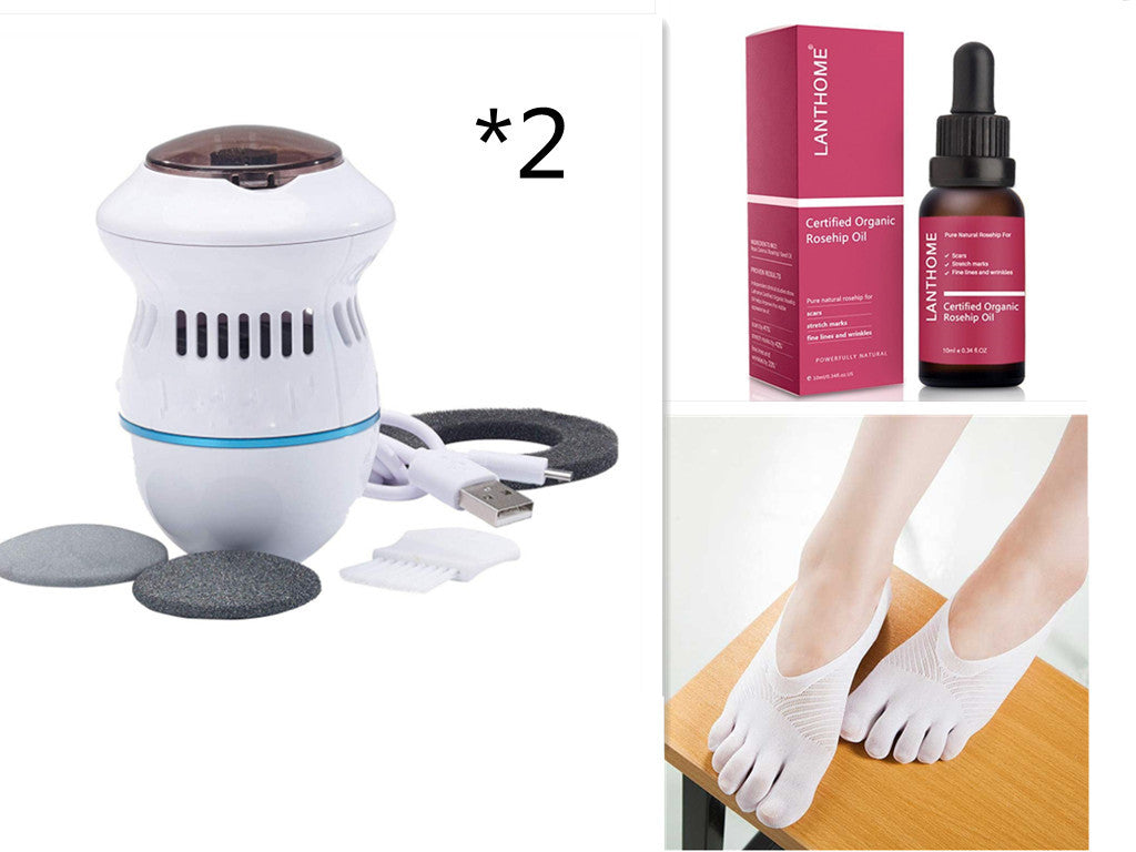 Multifunctional Electric Foot File – Dead Skin - Callus Remover with Vacuum System