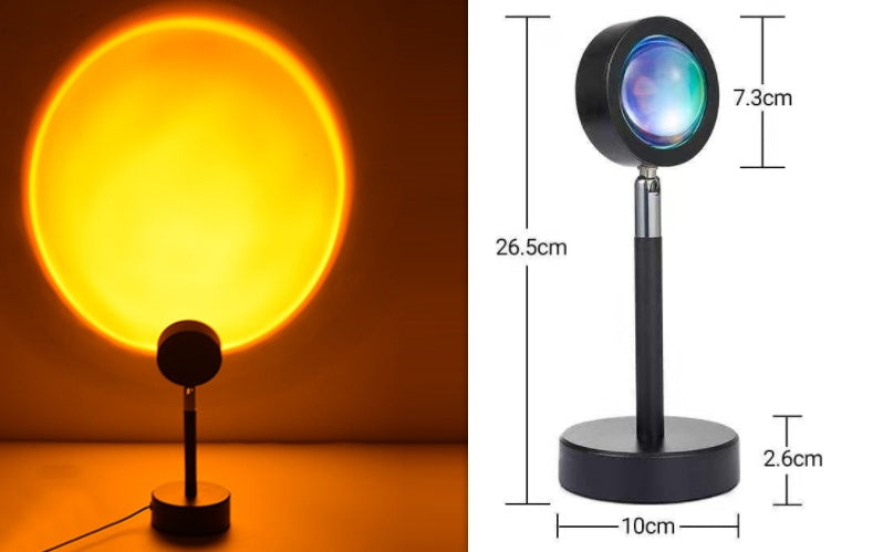 The Sun Never Sets – 360° Sunset Projection Atmosphere Light
