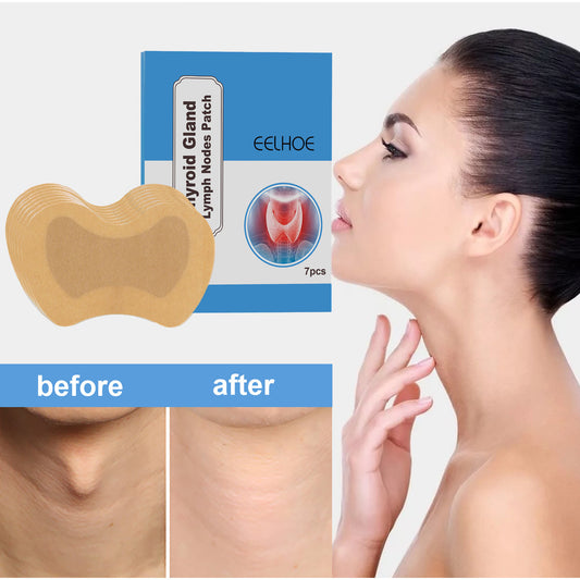 Thyroid & Lymphatic Health Care Sticker – Natural Relief Patch for Neck Wellness
